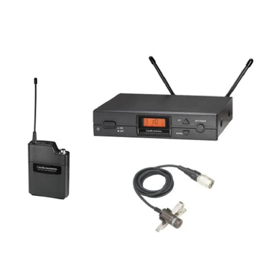 Audio-Technica ATW2110b/831cW Wireless Lavalier Microphone System