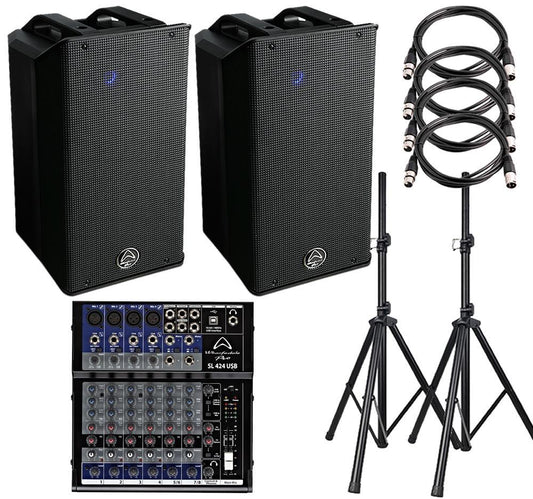 Events-Portable-PA-System-Package-with-2-Wharfedale-Pro-Typhon-AX12-BT-Speaker-Pro-SL424-Mixer