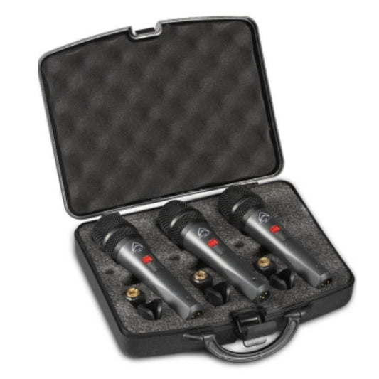 Wharfedale Pro DM5.0s Super Cardioid Dynamic Microphone (3-pack)